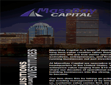 Tablet Screenshot of massbaycapital.com